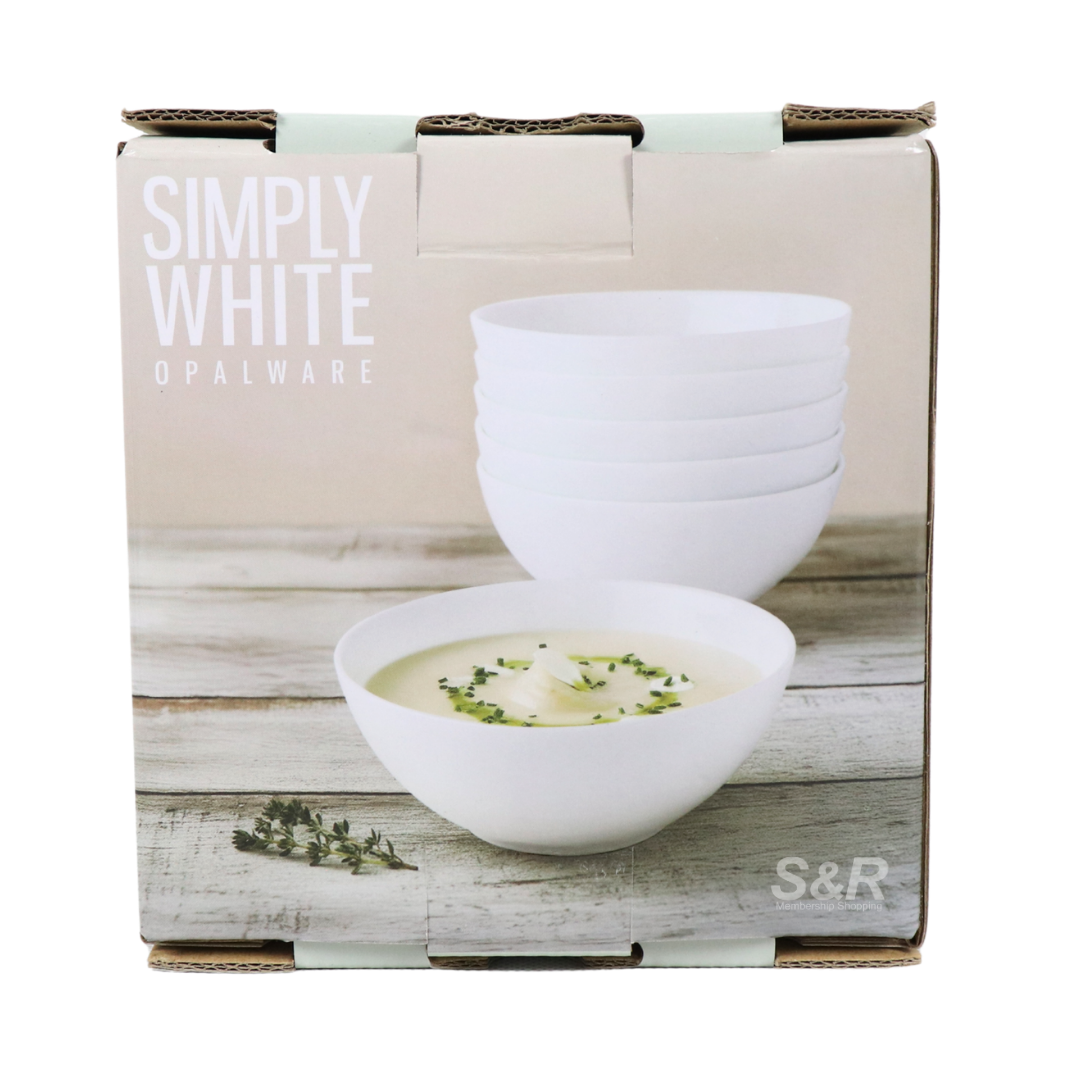 Simply White Cereal Bowl 6 pieces